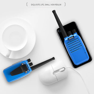 Long Range Digital Mobile Radio Handheld Walkie Talky with Flashlight and Li-ion Battery