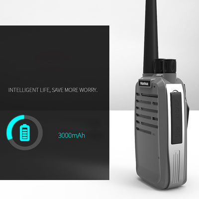Long Range Digital Mobile Radio Handheld Walkie Talky with Flashlight and Li-ion Battery