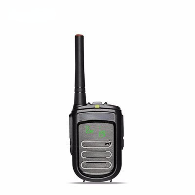 UHF VHF Modulation Mode FM 90mm*61mm*30mm CE Certified Mini Digital Walkie Talkie