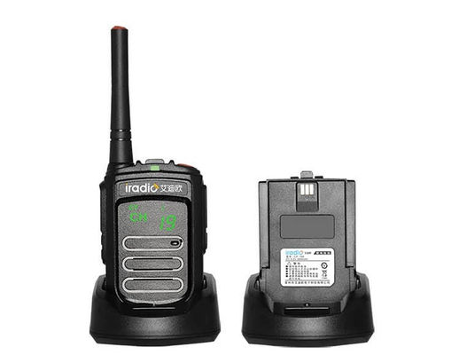 UHF VHF Modulation Mode FM 90mm*61mm*30mm CE Certified Mini Digital Walkie Talkie
