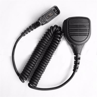 Black Plastic Handheld Radio Speaker Microphone for XiR P8668 APX7000 XPR7550 DP4800