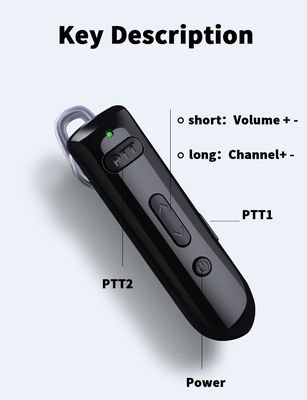 MI-NI Walkie Talkie Micro Wireless Blueteeth-compatible Intercom for Restaurant Salon