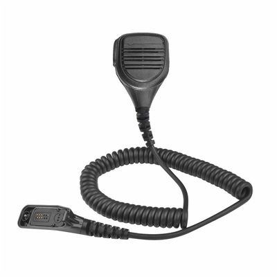 Black Plastic Handheld Radio Speaker Microphone for XiR P8668 APX7000 XPR7550 DP4800