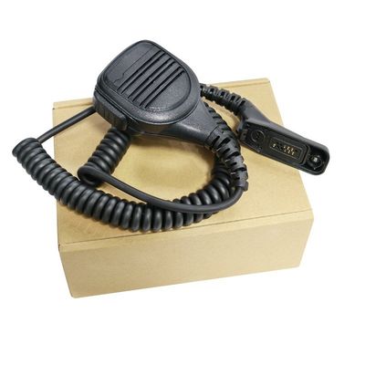 Black Plastic Handheld Radio Speaker Microphone for XiR P8668 APX7000 XPR7550 DP4800