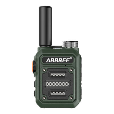 ABBREE AR-63 Wireless Walkie talkie for Hunting Color Camo/Brown Talk Range 3km-10km