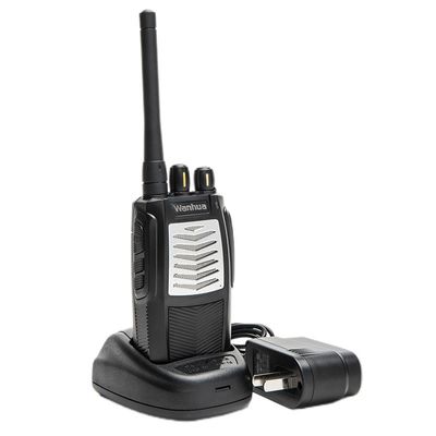 Professional Portable UHF Walkie Talkie with 2.5ppm Frequency Stability and Encryption