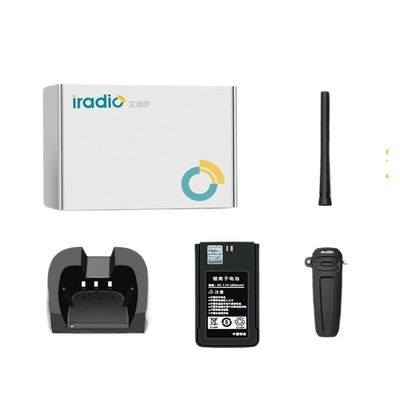 CE FCC Rohs Certified Iradio DP-168VHF UHF Digital Small Size Handheld Kids DMR Walkie-Talkie