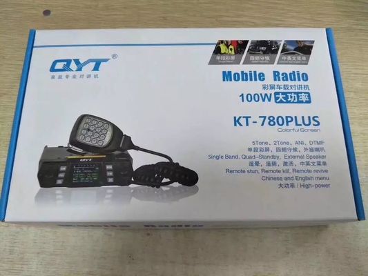 High Power 100W VHF Walkie Talkie QYT KT-780 PLUS Base Station Mobile Radio Transceiver