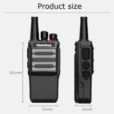 LTE/CDMA/WCDMA/TD-SCDMA Frequency Range Walkie Talkie 2W for Road Trips and Handheld
