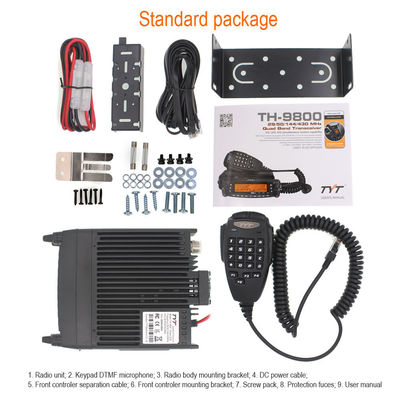 TYT TH-9800 Car Radio 50W Walkie Talkie with 100km Long Range and 209 Storage Channels
