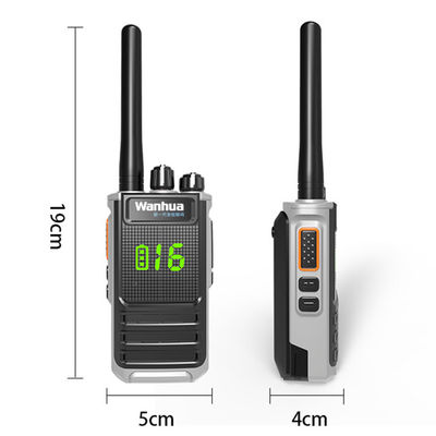 Professional 400-470MHz Handheld UHF Encrypted Walkie Talkie with Long-Lasting Battery