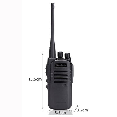 2023 6W UHF Handheld Walkie Talkie Two-Way Radio Station Transceiver Communicator with USB Charging