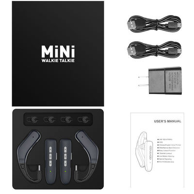 Handheld WLN KD-C23 Mini Ear-Hook Intercom  for Two-Way Radio Communication
