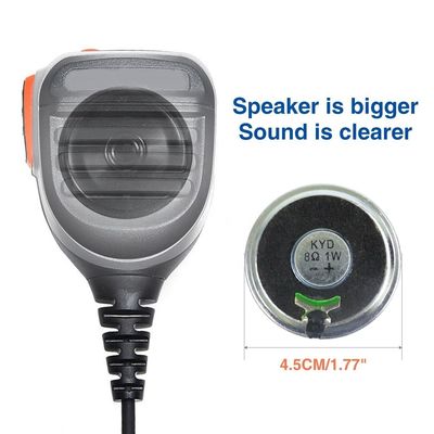 BF AR-780 Microphone Waterproof Handheld Speaker for Baofeng UV-9R PLUS Walkie Talkie