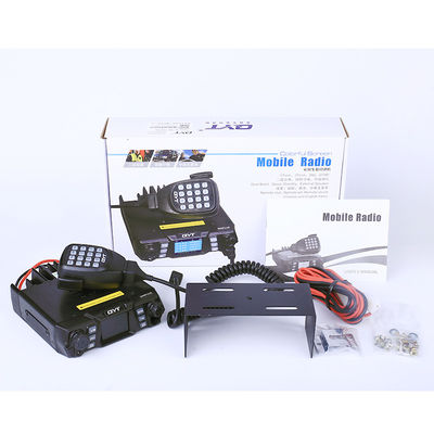 QYT KT-980plus Car Mobile Radio VHF 75W UHF 15-30km Walkie Talkie for Vehicle Mouted