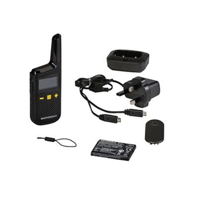 100g Twin Pack XT185 Walkie Talkie Unlicensed Business Two-Way Radio for Long Range