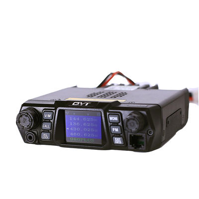 QYT KT-980plus Car Mobile Radio VHF 75W UHF 15-30km Walkie Talkie for Vehicle Mouted