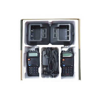 Handheld Walkie Talkie BF UV5R 8w Dual Band UHF VHF Ham Radio 400-470MHz 3km Range