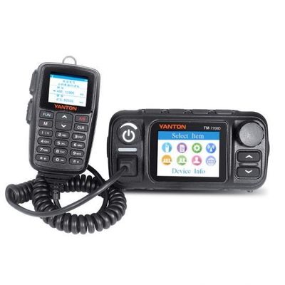 LTE IP Network POC UHF VHF Mobile Car Radio with 4G LTE POC 25w Dual Band Analog Radio