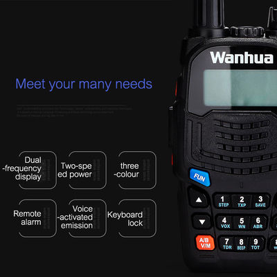Long Range Radio WKTK UV6S Private Mold Two Way Handheld UHF Walkie Talkies