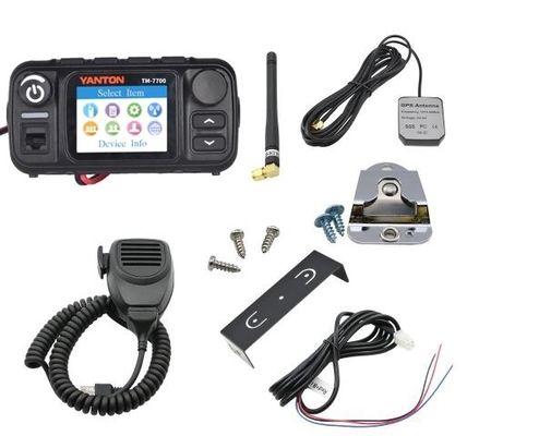 LTE IP Network POC UHF VHF Mobile Car Radio with 4G LTE POC 25w Dual Band Analog Radio