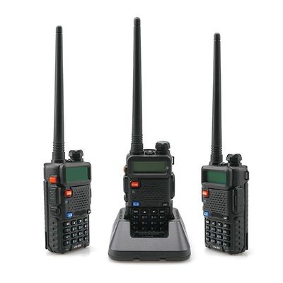 Handheld Walkie Talkie BF UV5R 8w Dual Band UHF VHF Ham Radio 400-470MHz 3km Range