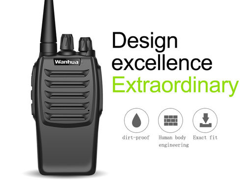 Hotel Wanhua WH27E Walkie Talkie Customizable 170*60*35MM Professional Long Range UHF