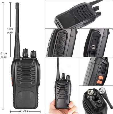 99 Storage Channel BF-888S Dual Band Two Way Radio Walkie Talkie for Kids Mobile Handheld