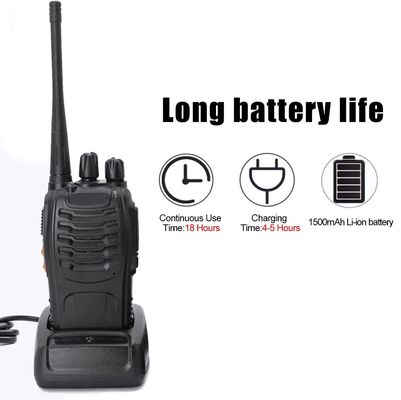 99 Storage Channel BF-888S Dual Band Two Way Radio Walkie Talkie for Kids Mobile Handheld