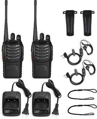 99 Storage Channel BF-888S Dual Band Two Way Radio Walkie Talkie for Kids Mobile Handheld