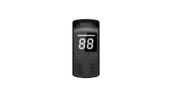 Long Range Mini Walkie Talkie for Hotel and Restaurant ET800 Rechargeable Collar Clip