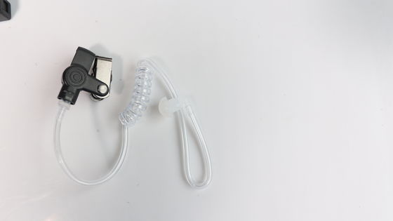 Black Microphone Noise Cancelling Earbuds for 3.5mm Connectors Walkie Talkie Headset