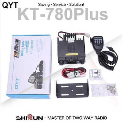 25KHz Channel Spacing 100W VHF Mobile Radio Base Station KT-780 Plus for Walkie Talkie