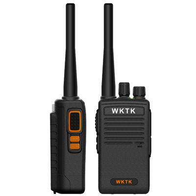 UHF VHF dual band Handheld walkie talkie for DMR Professional and 10km network coverage