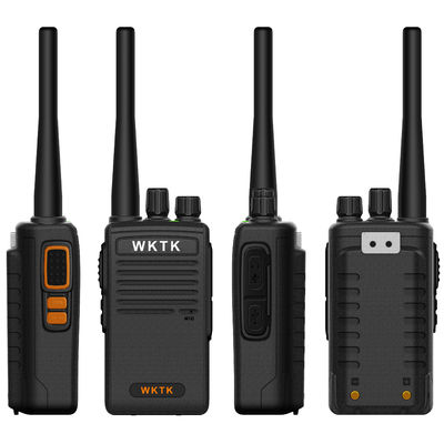 UHF VHF dual band Handheld walkie talkie for DMR Professional and 10km network coverage