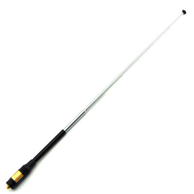UV Double-Segment Handheld Walkie-Talkie Pull-Rod Antenna 40.5 cm open -11.5 cm closed 2