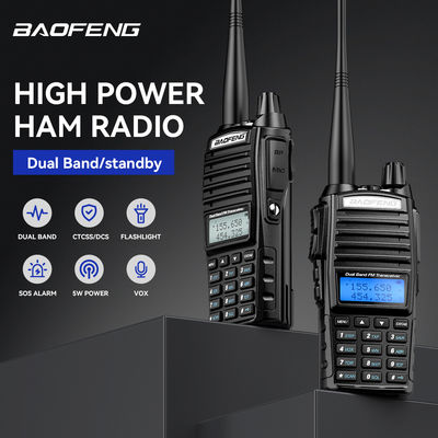 Baofeng UV-82 Walkie Talkie VHF UHF Frequency Type for PTT Communication in Pakistan