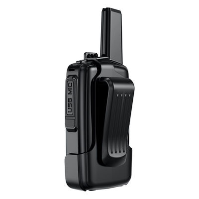 5W Portable Two Way Radios in Black Colour with Rechargeable Battery and USB Charger
