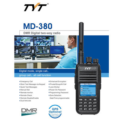 TYT MD-380 GPS Portable Handheld Walkie Talkie Perfect for Your Communication Needs
