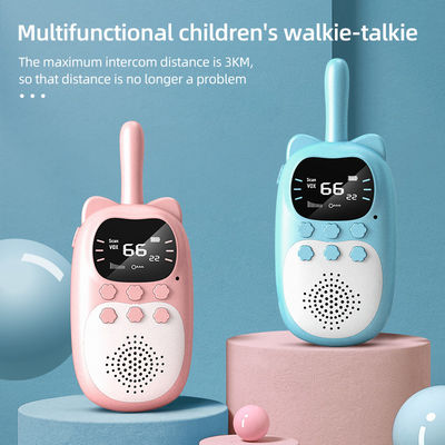 20 Storage Channels Handheld Walkie Talkie For Children 3km ABS Plastic Remote Toy
