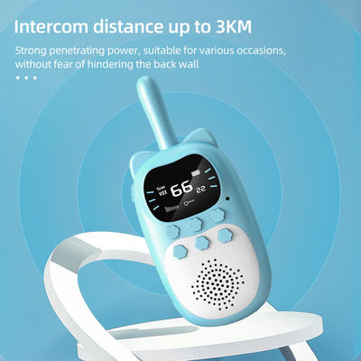 20 Storage Channels Handheld Walkie Talkie For Children 3km ABS Plastic Remote Toy