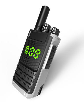 Two Way Radio Walkie Talkies With 200g Liion Battery And Water Resistance Level IPX-1
