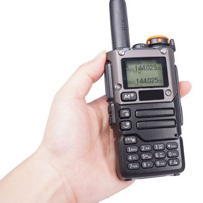 Restaurant Hotel Intercoms VHF UHF Handheld Walkie Talkie with 1600mAh Li-ion Battery