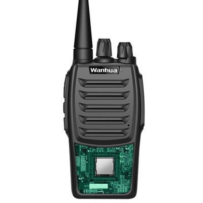 Commercial Wireless Long Range Black Two Way Radio for Professional Security Needs