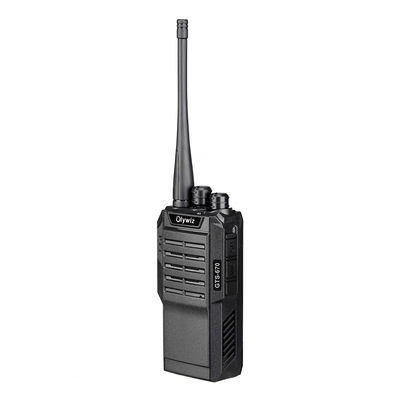 2000mAh Battery Capacity Dual-Band Walkie Talkie for Hotel and Outdoor 5W 400-470MHz