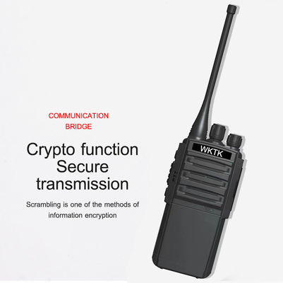 Portable VHF UHF Two Way Radio 3W Output Power Perfect for Hotel Restaurant Intercoms