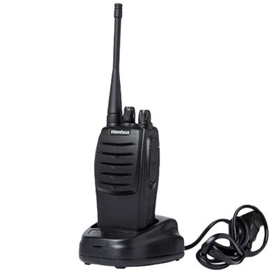 Professional Handheld Two-Way Radio with Voice Scrambler and Lightweight Design