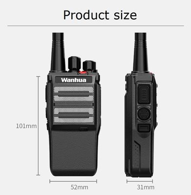 Original Handheld Radio with 5watt VHF UHF Frequency Type and Long Range Intercoms