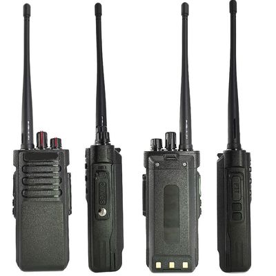 Fashion Handheld Radio Walkietalkie VHF UHF Analog Intercoms 10W Walkie Talkies IPX7