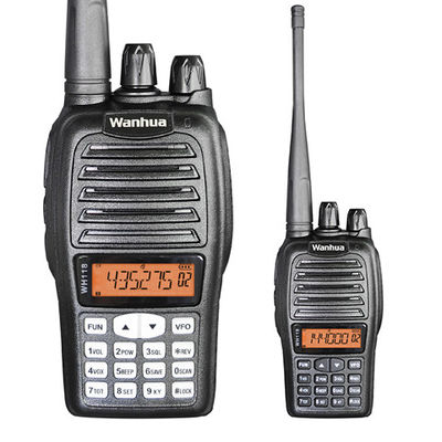Wanhua WH118 Handheld Radio Walkie Talkie 2W Output Power Dual-band UHF VHF Long Range